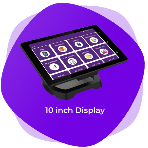10 inch display